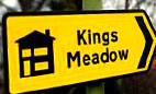 An AA road sign