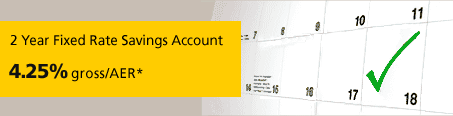 1 year fixed-rate savings account 6.50% gross/AER*