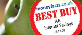 An excellent rate of interest. Apply online now for an Internet Saver Account with the AA