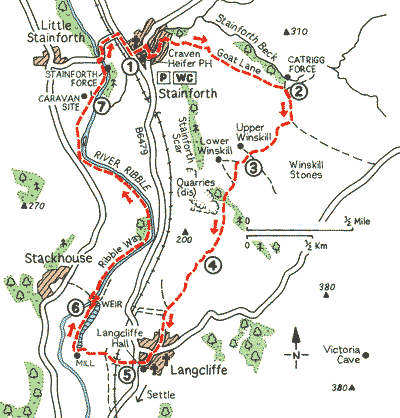 Forces Of Nature At Catrigg And Stainforth - Walks - The Aa