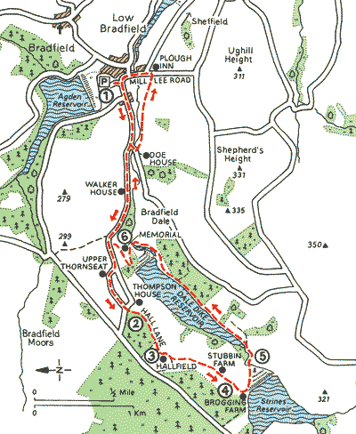 Bradfield And The Dale Dike Dam Disaster - Walks - The Aa