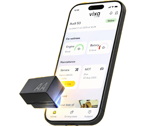 Vixa car health app Vixa car health app