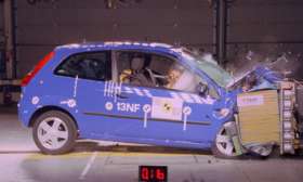 Euro ncap crashtest ford fiesta #5