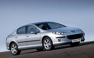 picture of peugeot 407 from the side