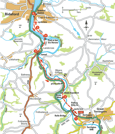 The Tarka Trail - Great Torrington to Bideford - Bike Rides - The AA