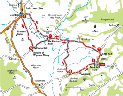 River Teme Map