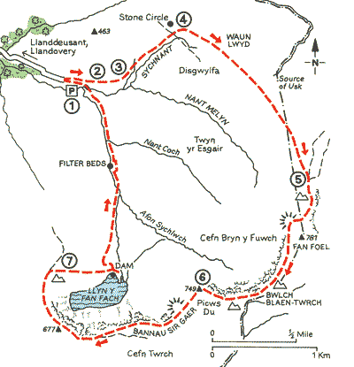 The Escarpments of the Carmarthen Fan - Walks - The AA