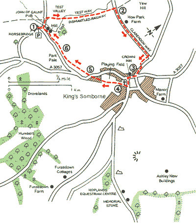 King's Somborne - A Palace by the Test - Walks - The AA