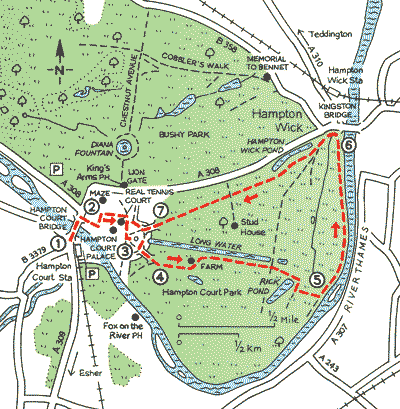 Anyone for Real Tennis at Hampton Court? - Walks - The AA