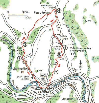 Horseshoe Falls and the Velvet Hill - Walks - The AA