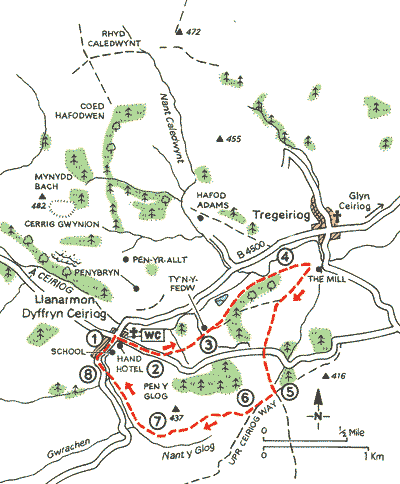 In the Beautiful Ceiriog Valley - Walks - The AA