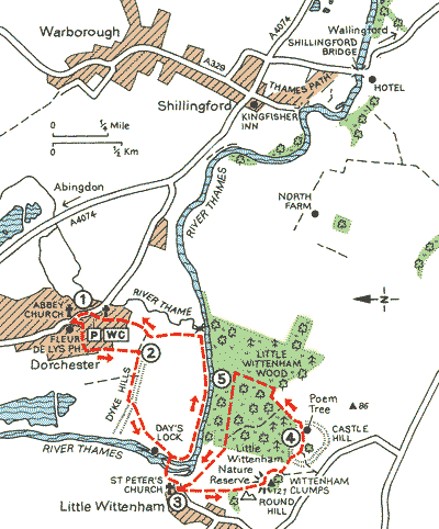 Dorchester - from Cathedral City to Commuter Village - Walks - The AA