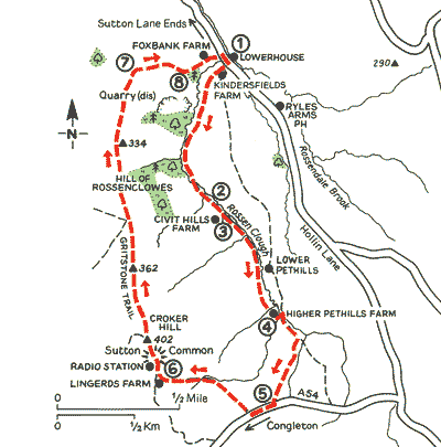 In Touch with Distant Places at Rossen Clough - Walks - The AA