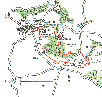 From Wheddon Cross to Brendon's Heights - Walks - The AA