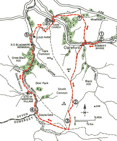 Down the Doone Valley - Walks - The AA