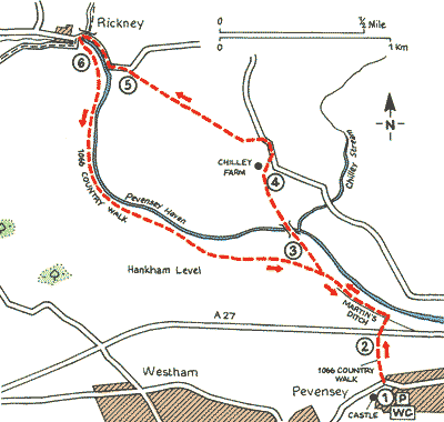 Romans and Normans at Pevensey - Walks - The AA