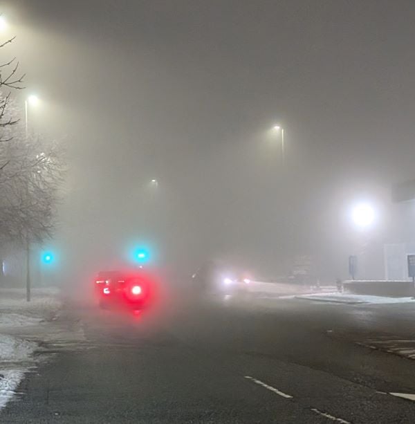 Driving in fog image credit tony rich