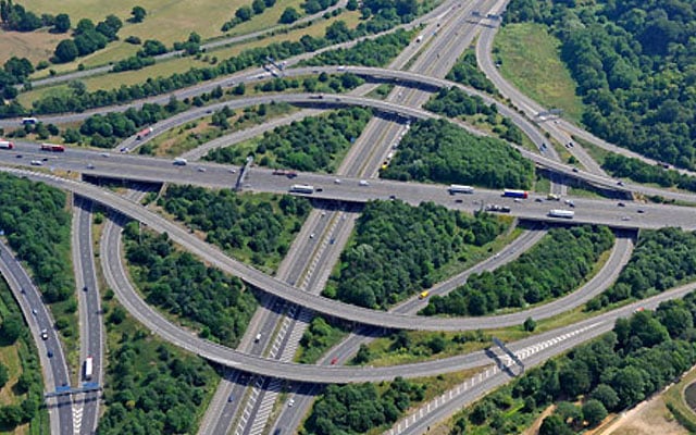 Motorway junction